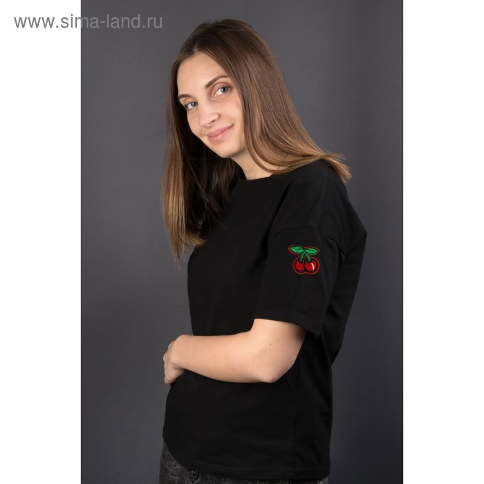 Термоаппликация «Вишенки», 3,1 × 3,1 см, цвет красный