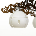 Люстра еврокаркас "Испания" 2 лампы хром - Фото 4