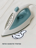 Термоаппликация «Жест мир», 8.3×5.8 см, белая - Фото 2