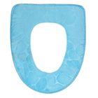 Чехол на сиденье для унитаза на липучках «Камни», 36×43 см, цвет МИКС - Фото 1