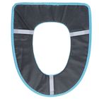 Чехол на сиденье для унитаза на липучках «Камни», 36×43 см, цвет МИКС - Фото 3