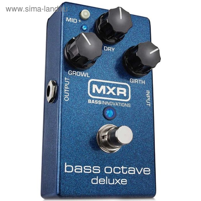 Педаль эффектов для бас-гитары октавер DUNLOP M288 MXR Bass Octave Deluxe - Фото 1