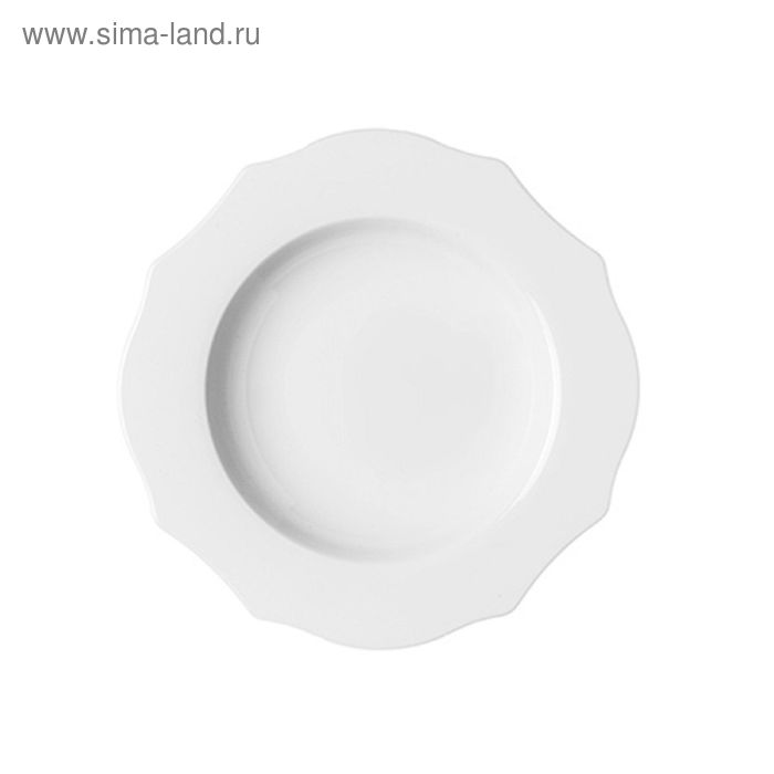 Тарелка для супа Guzzini Belle Epoque, d=24 см, цвет белый - Фото 1