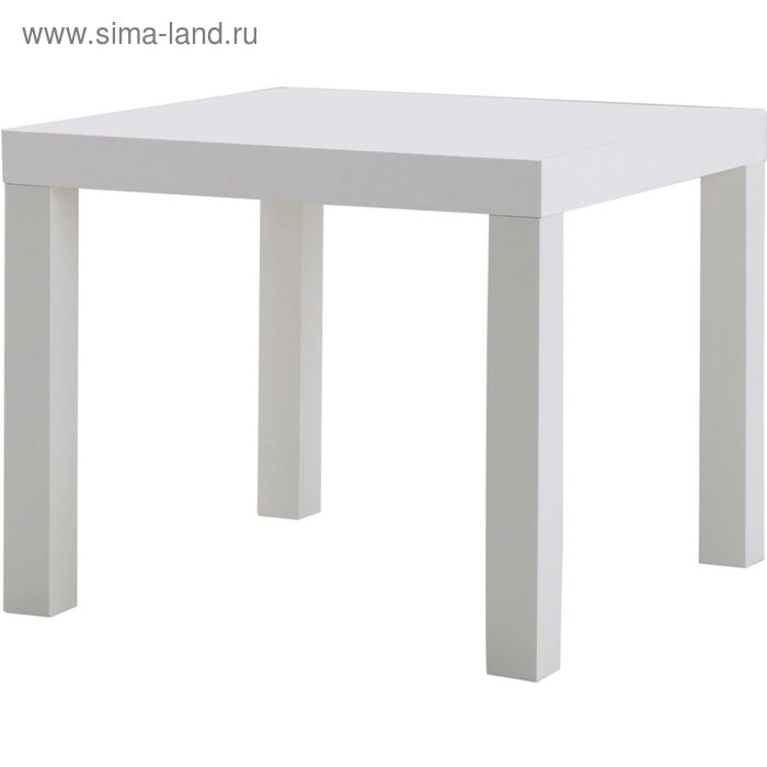Придиванный столик, цвет белый ЛАКК - Фото 1