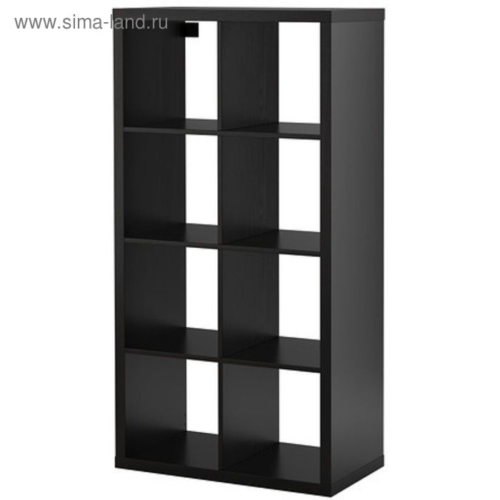 Стеллаж, цвет чёрно-коричневый КАЛЛАКС - Фото 1