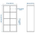 Стеллаж, цвет чёрно-коричневый КАЛЛАКС - Фото 5