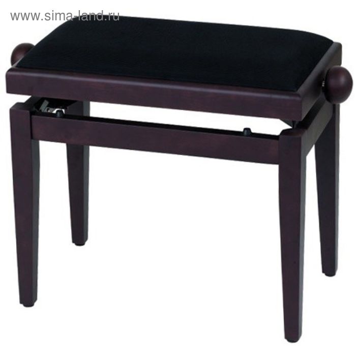 Банкетка для фортепиано FX Piano Bench Rosewood Matt Black Seat (красн.дер.; матов.; 46-59см)   2292 - Фото 1