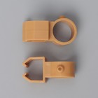 Карниз двухрядный, 200 см, d=2,8 см, бук - Фото 6