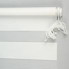 Штора-ролет «День и Ночь», размер 60×160 см, цвет белый 2290481