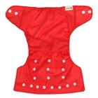Многоразовый подгузник, 3-8 кг, красный, Крошка Я - Фото 14