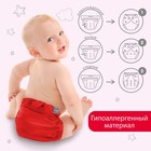 Многоразовый подгузник, 3-8 кг, красный, Крошка Я - Фото 2