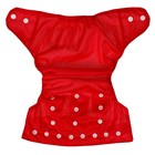 Многоразовый подгузник, 3-8 кг, красный, Крошка Я - Фото 6