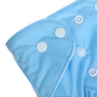Многоразовый подгузник, цвет голубой - фото 9834047