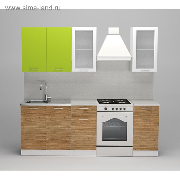 Кухонный гарнитур Зарина стандарт, 1600 мм - Фото 1