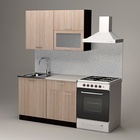 Кухонный гарнитур «Светлана лайт», 1200×1570 мм, цвет ясень шимо светлый/венге - Фото 2