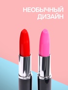 Ручка-прикол Calligrata «Помада», синий/чёрный стержень, шариковая, МИКС - Фото 2