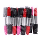 Ручка-прикол Calligrata «Помада», синий/чёрный стержень, шариковая, МИКС - Фото 5