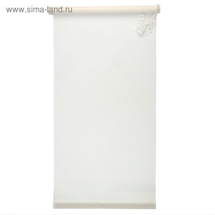 Рулонная штора «Комфортиссимо» 60х160 см, цвет белый - Фото 1