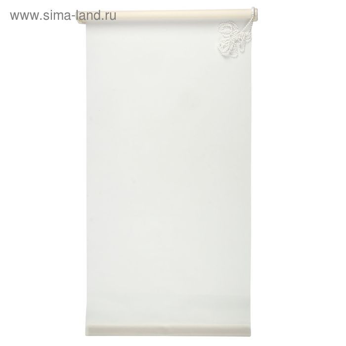Рулонная штора «Комфортиссимо» 50х160 см, цвет белый - Фото 1