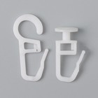 Карниз двухрядный 200 см, d=2.8 см, орех - Фото 7