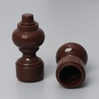 Карниз двухрядный 200 см, d=2.8 см, орех - Фото 10