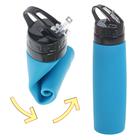 Бутылка для воды «Сайли», 450 мл (корпус из силикона), цвет МИКС - Фото 9