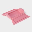 Конверт для запекания Доляна «Макси», силикон, 26×14×7.5 см, розовый - Фото 4