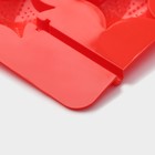 Форма для леденцов новогодняя Доляна «Звездочёт», силикон, 9.5×24×1 см, 6 ячеек (4.2×3.8 см), с палочками, МИКС - Фото 3