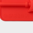 Форма для леденцов Доляна «Звездочёт», силикон, 9,5×24×1 см, 6 ячеек (4,2×3,8 см), с палочками, цвет МИКС - Фото 5
