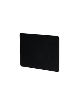 Ценник для надписей меловым маркером, A7, 10.5?0.1?7.4 см, чёрный, ПВХ (комплект 20 шт)