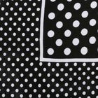 Платок текстильный женский НS1630 цвет чёрный, р-р 90х90 см - Фото 4
