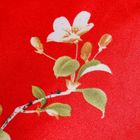 Шарф  текстильный женский S1636 цвет красный, р-р 50х160 см - Фото 4