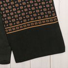 Шарф текстильный мужской 274 цвет чёрный, р-р 29х127 см - Фото 2