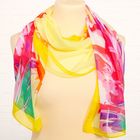 Шарф текстильный женский S1641 цвет разноцветный, р-р 50х160 см - Фото 2