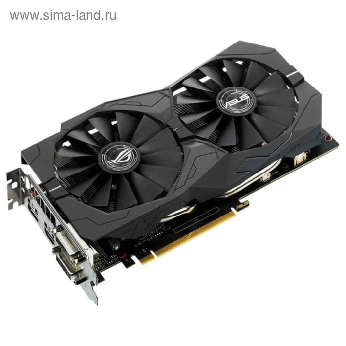 Видеокарта Asus GeForce GTX 1050 STRIX GAMING, 2G, 128bit, GDDR5, 1354/7008, Ret - Фото 1