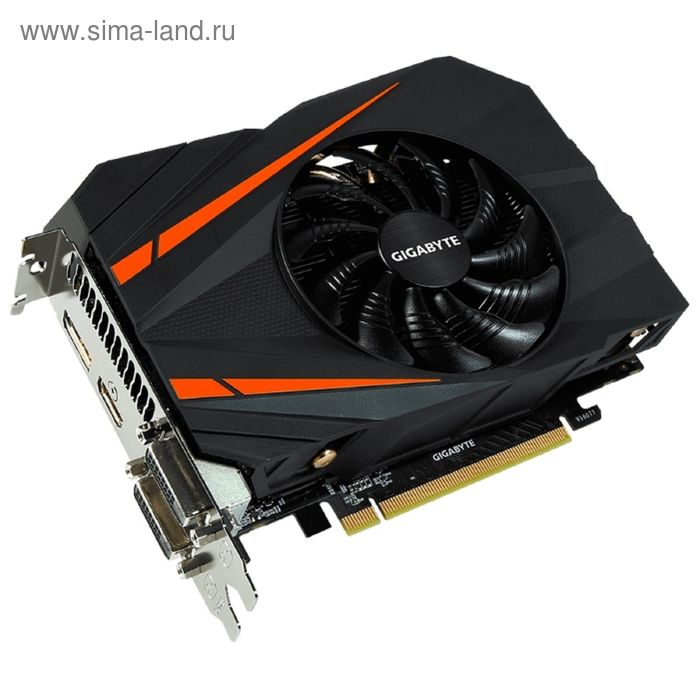 Видеокарта Gigabyte GeForce GTX 1060 (GV-N1060IXOC-6GD) 6G,192bit,GDDR5,1556/8008 - Фото 1