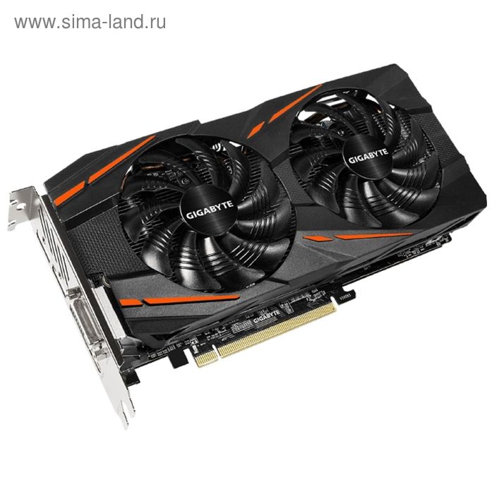 Видеокарта Gigabyte AMD Radeon RX 480 (GV-RX480WF2-8GD) 8G,256bit,GDDR5,1120/8000 - Фото 1