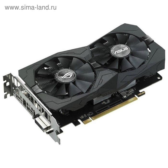 Видеокарта Asus AMD Radeon RX 460 STRIX GAMING OC, 4G, 128bit, GDDR5, 1236/7000, Ret - Фото 1
