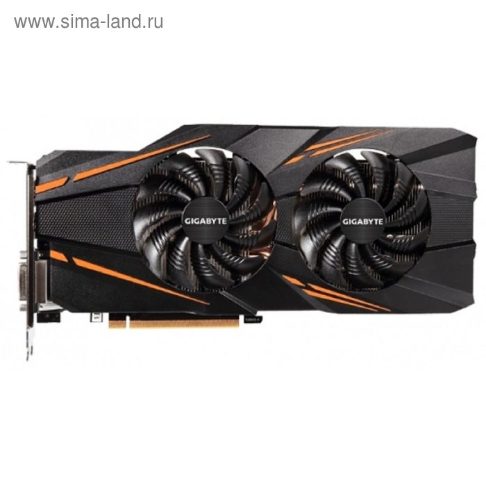 Видеокарта Gigabyte GeForce GTX 1070 (GV-N1070WF2OC-8GD) 8G,256bit GDDR5 1771/8008 - Фото 1