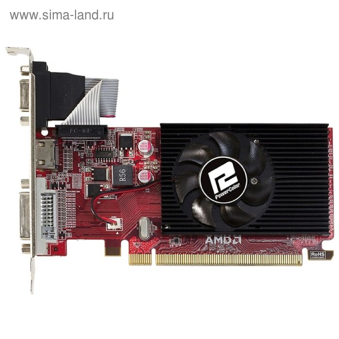 Видеокарта PowerColor AMD Radeon R5 230 2048Mb 64bit DDR3 - Фото 1