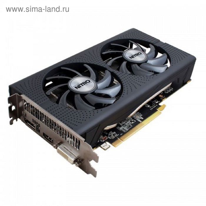 Видеокарта Sapphire AMD Radeon RX 460 NITRO OC (11257-02-20G) 4G,1175/1750,Ret - Фото 1