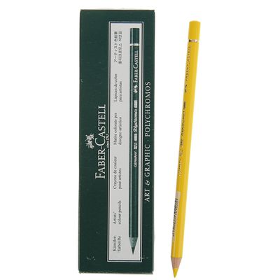 Карандаш художественный цветной Faber-Castell Polychromos®, 107 кадмиевая желтизна