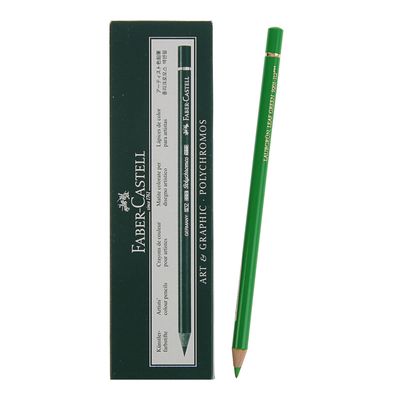 Карандаш художественный цветной Faber-Castell Polychromos®, 112 лиственная зелень