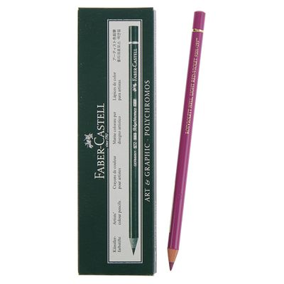 Карандаш художественный цветной Faber-Castell Polychromos®, 135 светло-красный фиолетовый