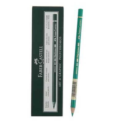 Карандаш художественный цветной Faber-Castell Polychromos®, 161 бирюзовая зелень