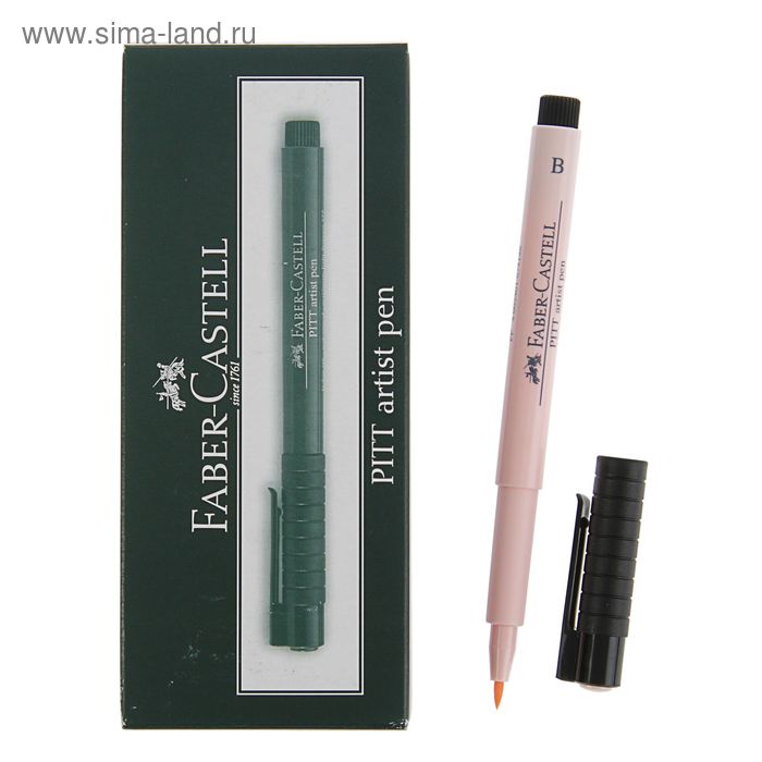 Ручка кисть капиллярная Faber-Castell PITT® Artist Pen Brush, светло-телесный - Фото 1