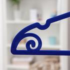 Плечики «Бант», 42×22 см, флокированное покрытие, МИКС - Фото 3