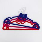 Плечики «Бант», 42×22 см, флокированное покрытие, МИКС - Фото 8