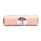 Пенал школьный Calligrata «Кошечка», на молнии, 1 отделение, бежевый - Фото 3