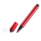 Фломастеры 6 цветов «Полоски», толстые, в блистерной упаковке, вентилируемый колпачок - Фото 3